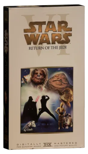 Return of the Jedi VHS, 20th Century Fox Home Entertainment