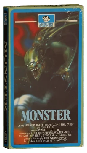 Monster VHS cover