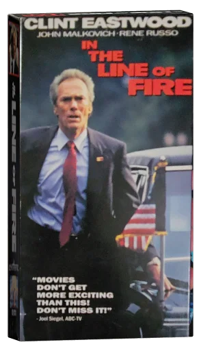 In the Line of Fire VHS, Columbia TriStar Home Video
