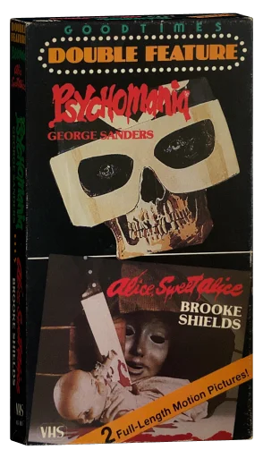 Psychomania VHS, GoodTimes Home Video