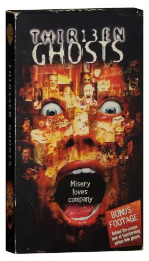 Thir13en Ghosts VHS, Warner Home Video