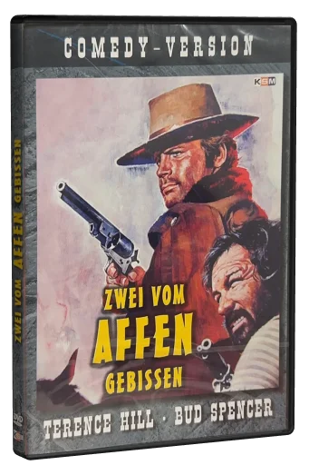 Zwei vom Affen gebissen