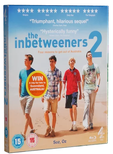 The Inbetweeners 2 Blu-ray, Entertainment Film Distributors