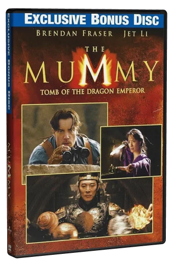 The Mummy: Tomb of the Dragon Emperor DVD, Universal