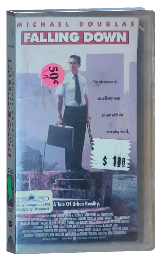 Falling Down VHS, Warner Home Video
