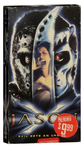 Jason X VHS, New Line Home Entertainment