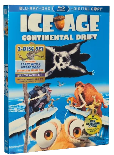 Ice Age: Continental Drift Blu-ray, 20th Century Fox