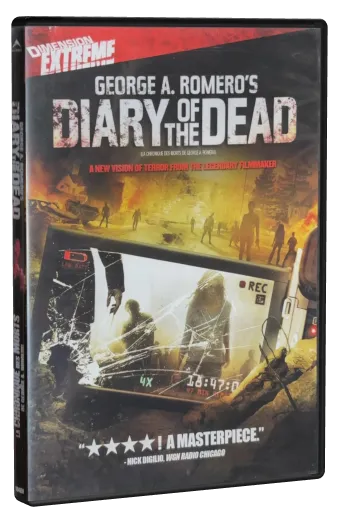 Diary of the Dead DVD, Alliance Films