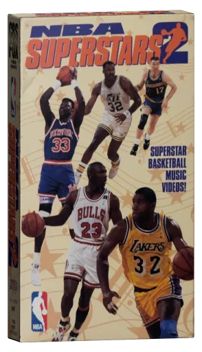 NBA Superstars 2 VHS cover