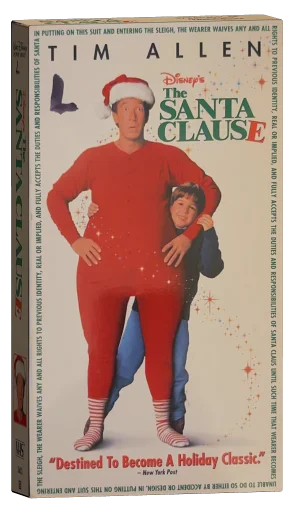 The Santa Clause VHS, Walt Disney Home Video