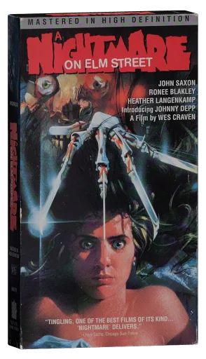 A Nightmare on Elm Street VHS, New Line Home Video