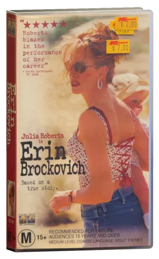 Erin Brockovich VHS, Columbia TriStar Home Entertainment