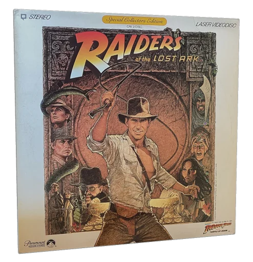 Raiders of the Lost Ark Laserdisc, Paramount Home Video