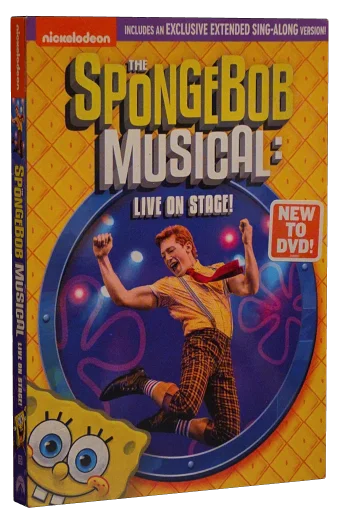 The SpongeBob Musical: Live on Stage! DVD cover