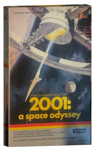 2001: A Space Odyssey VHS, MGM/UA