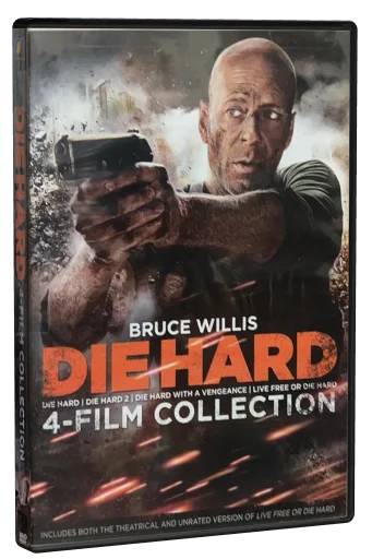 Die Hard 4-Film Collection DVD cover