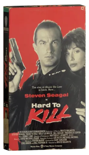 Hard to Kill VHS, Warner Home Video