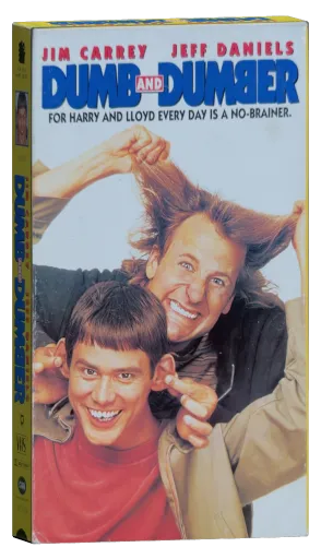 Dumb and Dumber VHS, New Line Home Video