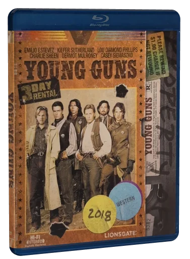 Young Guns Blu-ray, Lionsgate