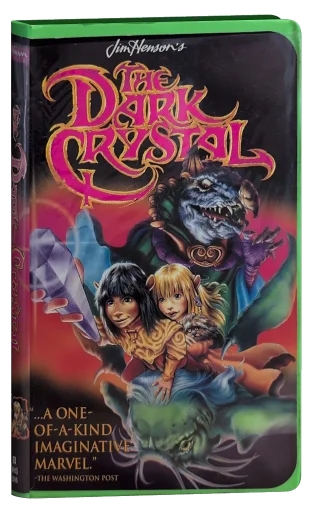 The Dark Crystal VHS, Jim Henson Video