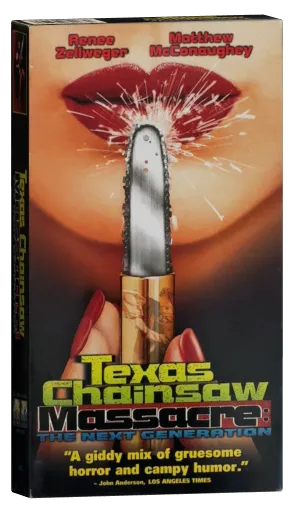 The Return of the Texas Chainsaw Massacre VHS, Columbia TriStar Home Entertainment