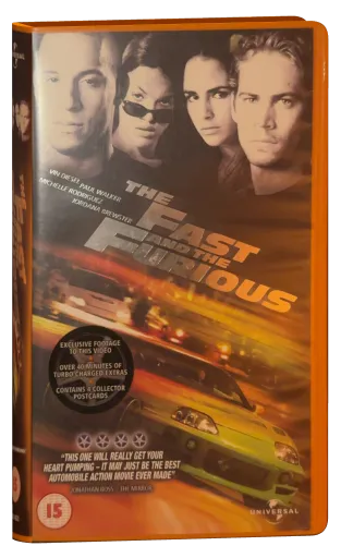 The Fast and the Furious VHS, Universal Studios
