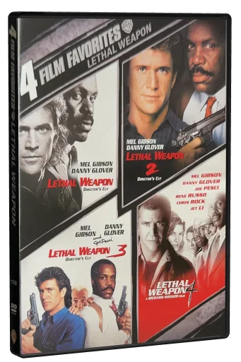 4 Film Favorites: Lethal Weapon DVD cover