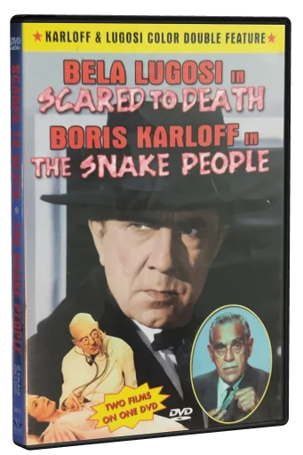 Scared to Death & The Snake People DVD cover