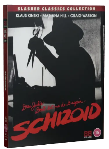 Schizoid Blu-ray cover