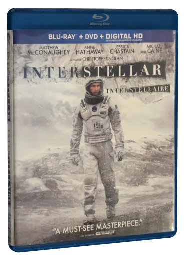 Interstellar Blu-ray, Paramount Pictures Home Entertainment