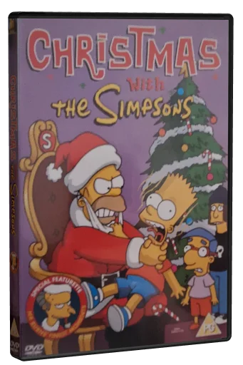 The Simpsons - Christmas DVD cover