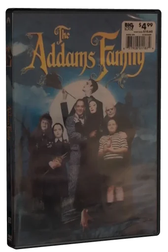 The Addams Family DVD, Paramount Home Video