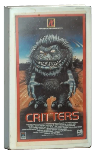 Critters VHS, RCA/Columbia Pictures Home Video