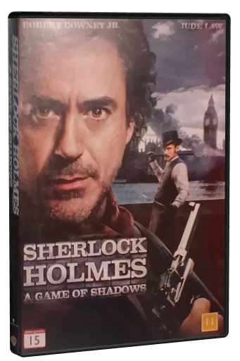 Sherlock Holmes: A Game of Shadows: Moriarty's Master Plan Unleashed DVD, Warner Bros. Pictures