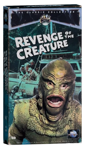 Revenge of the Creature VHS, MCA Universal Home Video