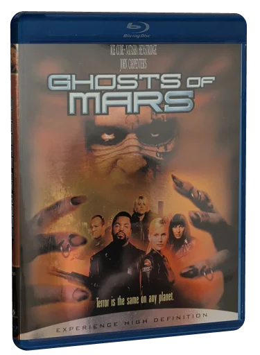 Ghosts of Mars Blu-ray cover