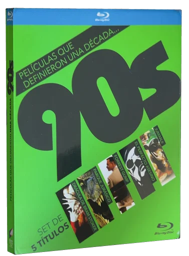 Películas Que Definieron Una Década… 90s Blu-ray cover