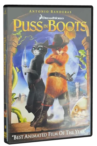 Puss in Boots DVD, DreamWorks Animation