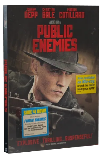 Public Enemies DVD, Universal Studios Home Video