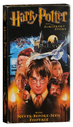 Harry Potter and the Philosopher's Stone VHS, Warner Bros.