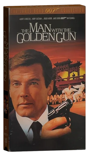 The Man with the Golden Gun VHS, MGM Home Entertainment