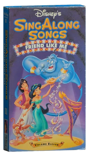 Disney's Sing-Along Songs: Friend Like Me VHS, Walt Disney Home Video