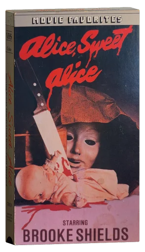 Alice, Sweet Alice VHS, Trans-Atlantic Video