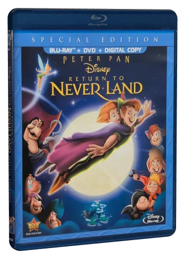 Return to Never Land Blu-ray, Disney