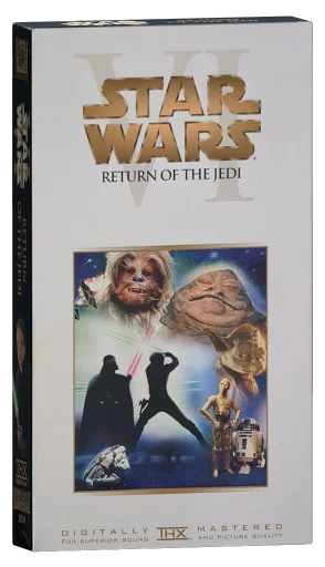 Return of the Jedi VHS, 20th Century Fox Home Entertainment