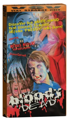 The Bloody Dead VHS cover