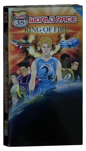 Hot Wheels: Highway 35 World Race VHS cover