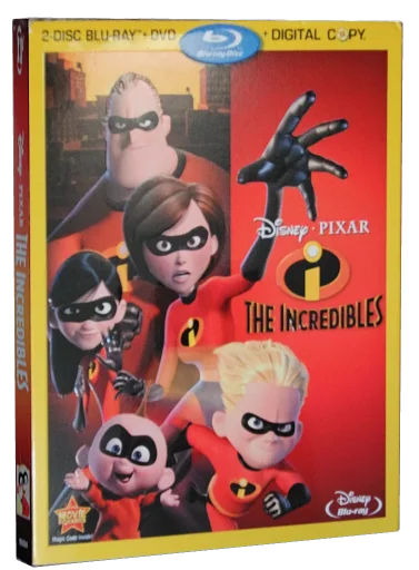 The Incredibles Blu-ray, Disney