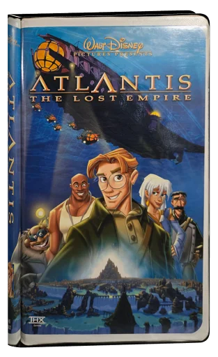 Atlantis: The Lost Empire VHS, Walt Disney Home Video