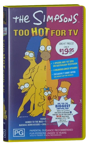 The Simpsons: Too Hot For TV VHS, Twentieth Century Fox Home Entertainment